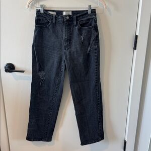 Universal Thread Black-Distressed Jean